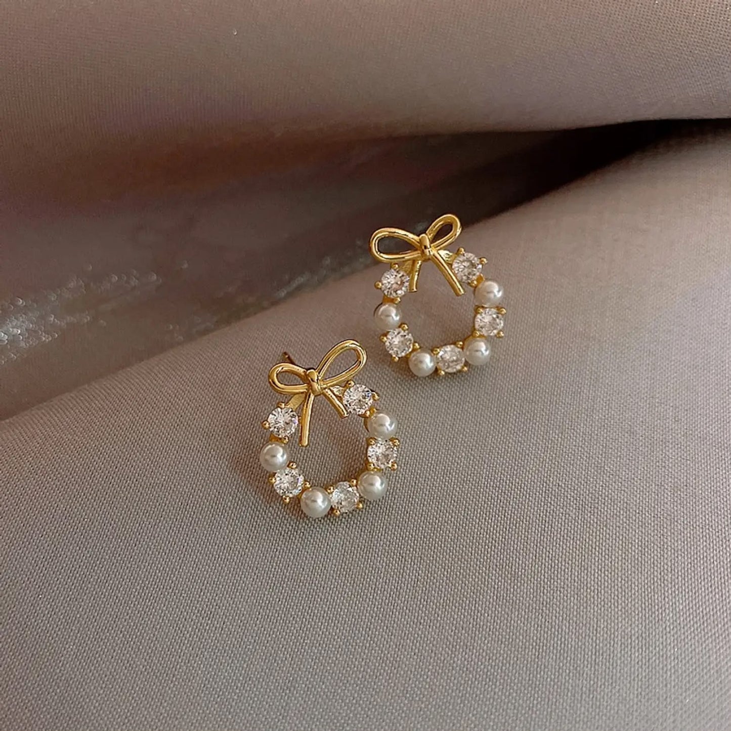 BOW EARRING FOR WOMEN