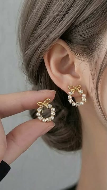BOW EARRING FOR WOMEN