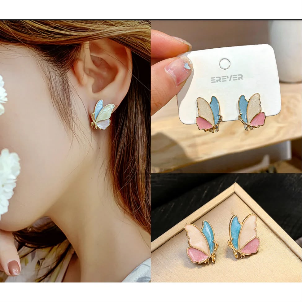 KOREAN BUTTERFLY EARRING